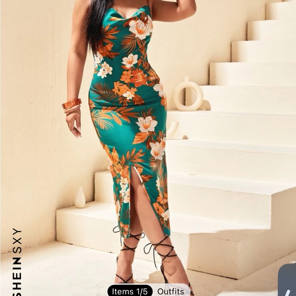 Floral Print Dress